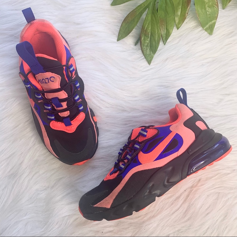 Nike Air Max 270 RT sunset pulse, Kids Size 11c